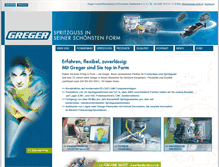 Tablet Screenshot of greger-gmbh.at